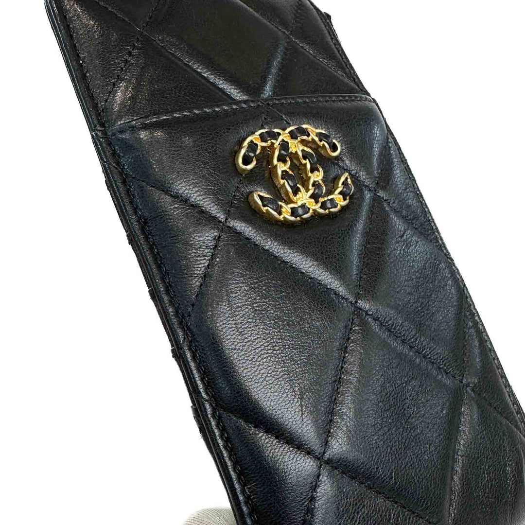 Chanel 19 Flat Black Wallet - Jiaxyk