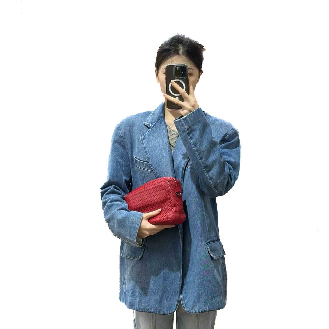Bottega Veneta Intrecciato Nodini Crossbody - Jiaxyk