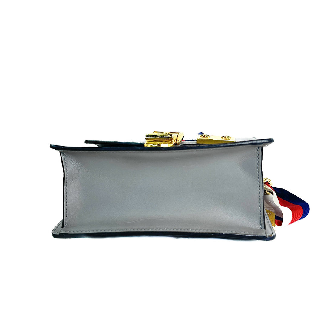 Gucci Sylvie Mini Grey Chain Shoulder Bag - Jiaxyk