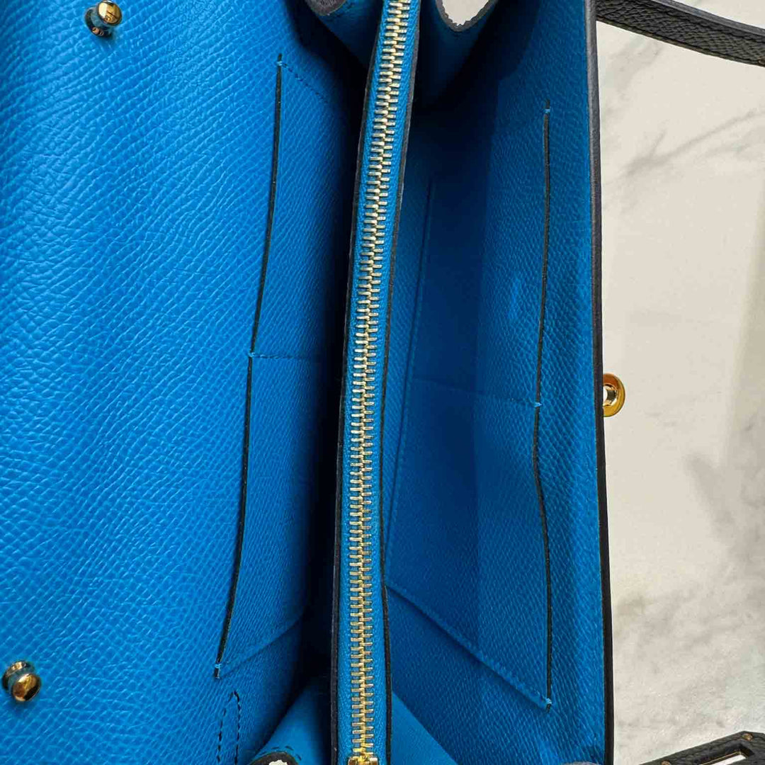 Hermes Kelly To Go Blue/Black - Jiaxyk
