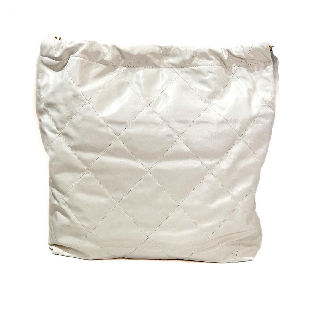 Chanel Large White 22 Bag - Jiaxyk