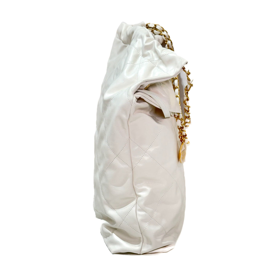 Chanel Large White 22 Bag - Jiaxyk