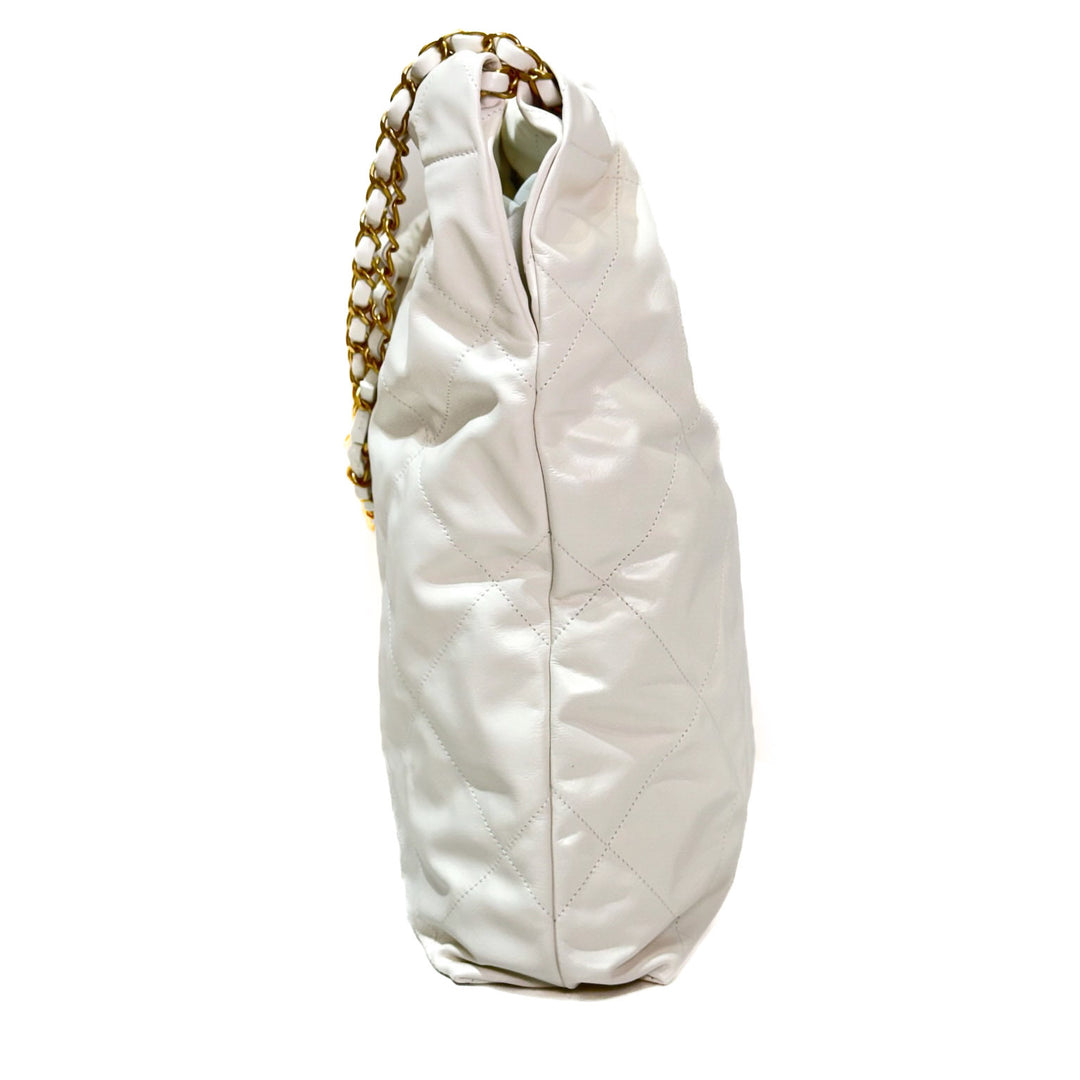 Chanel Large White 22 Bag - Jiaxyk