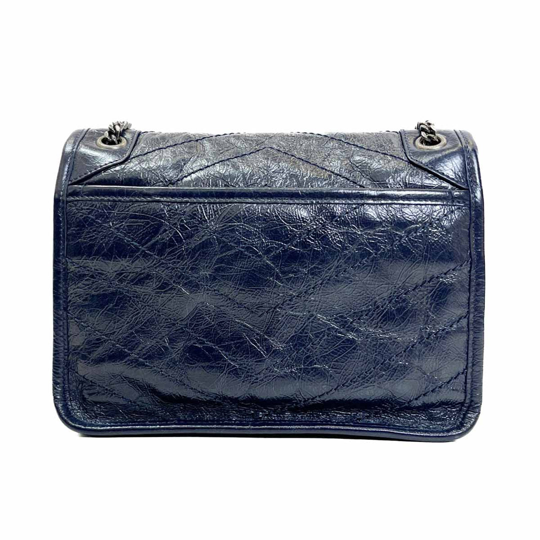 Saint Laurent Small Blue Niki Bag - Jiaxyk