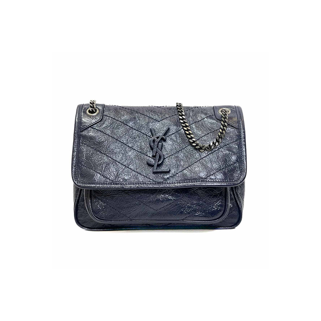 Saint Laurent Small Blue Niki Bag - Jiaxyk