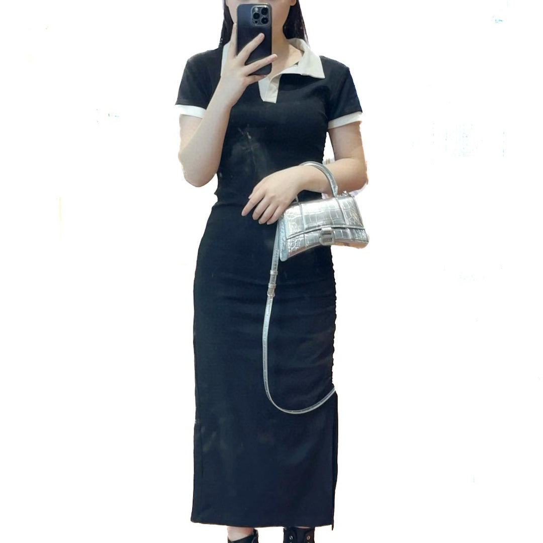 Balenciaga Sliver Hourglass XS Crocodile Embossed Bag - Jiaxyk