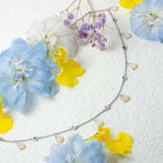 Australia Opal Diamond Necklace D3.87ct d0.07ct 18K