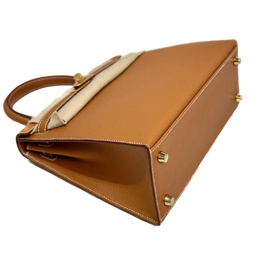 Hermes Kelly 25 Epsom 06 Gold - Jiaxyk