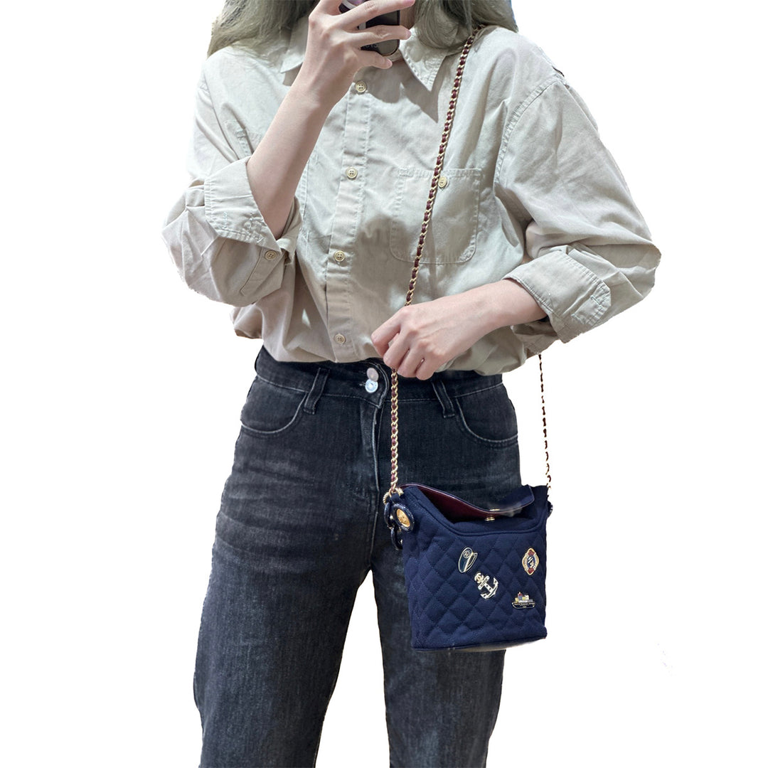 Chanel Paris Hamburg Charms Bucket Bag - Jiaxyk