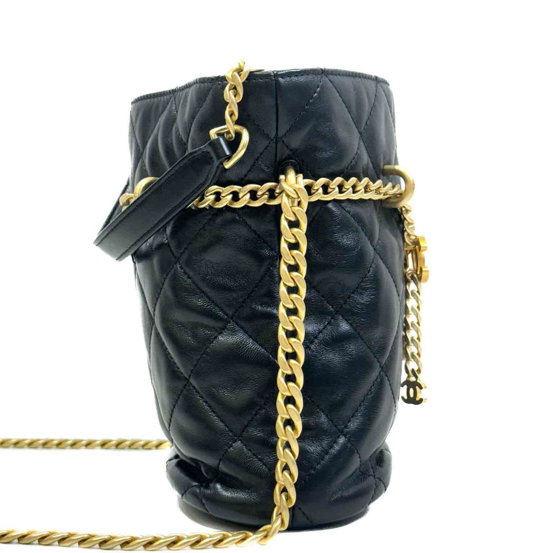 Chanel Classic Bucket Bag with Charm