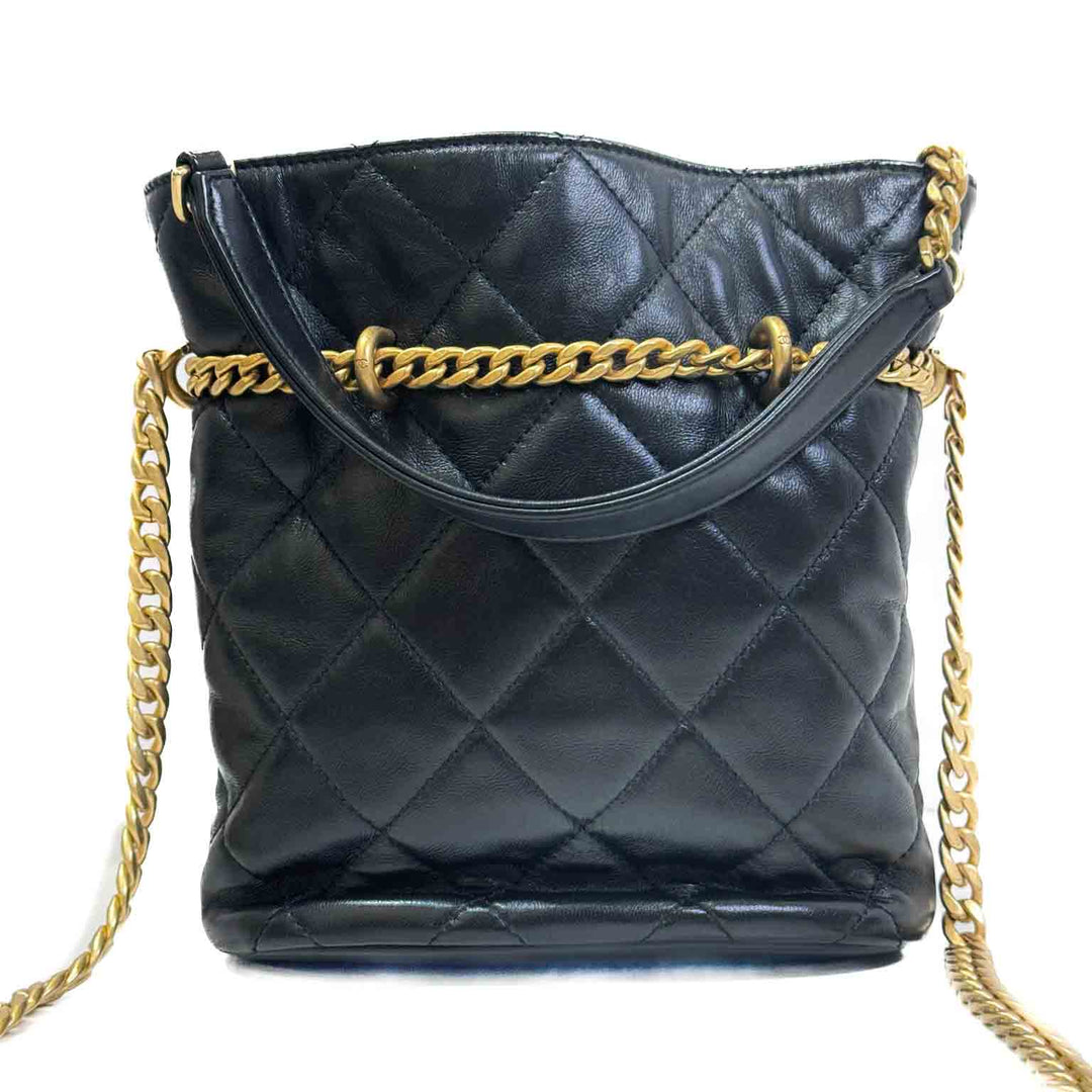 Chanel Classic Bucket Bag with Charm