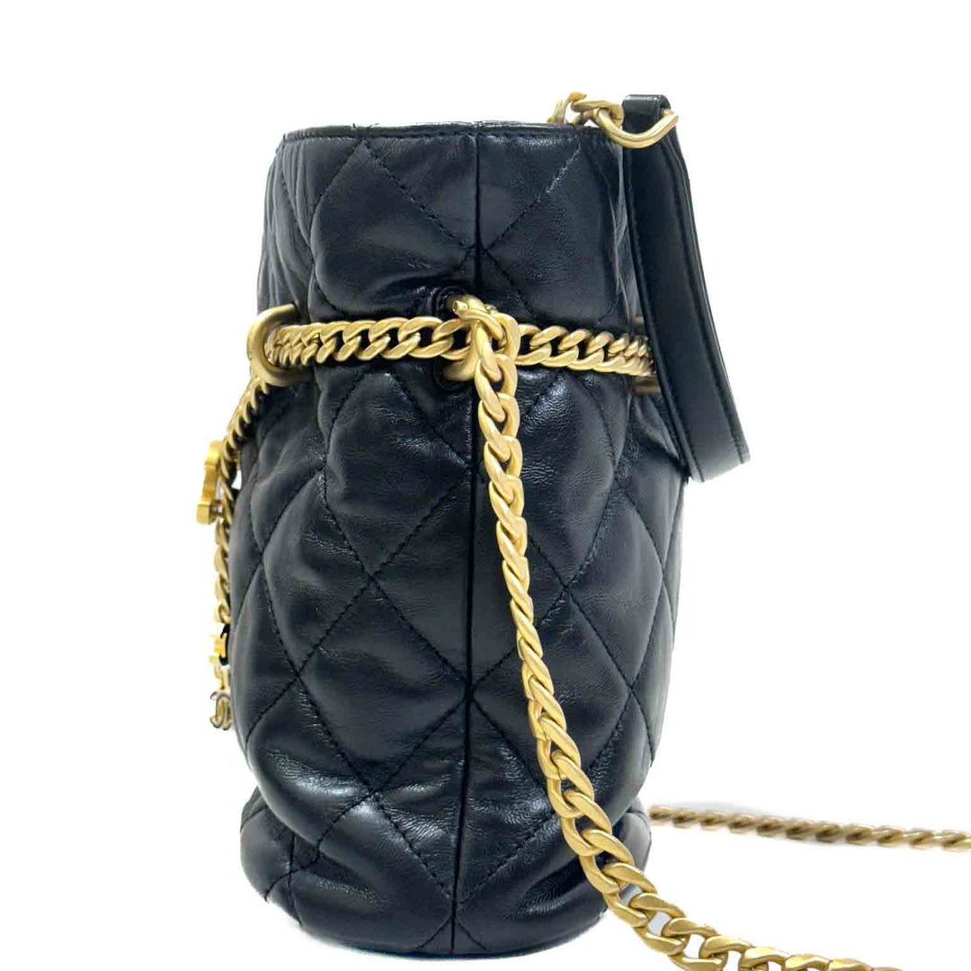 Chanel Classic Bucket Bag with Charm