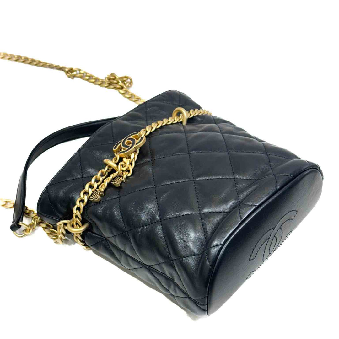 Chanel Classic Bucket Bag with Charm