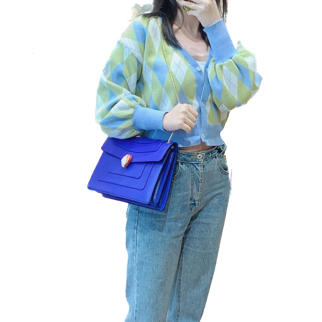 Bvlgari Blue Serpenti Forever Bag - Jiaxyk