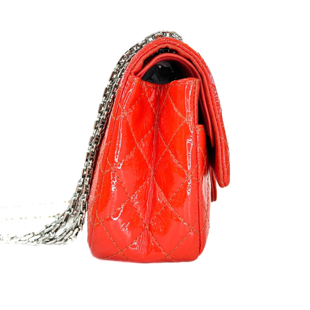 Chanel Small Red Patent Leboy Bag - Jiaxyk