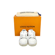 Louis Vuitton Trainer Sneaker White Shoe #7.5