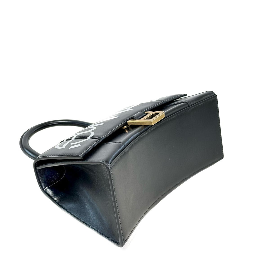 Balenciaga Small Black Hourglass Bag - Jiaxyk