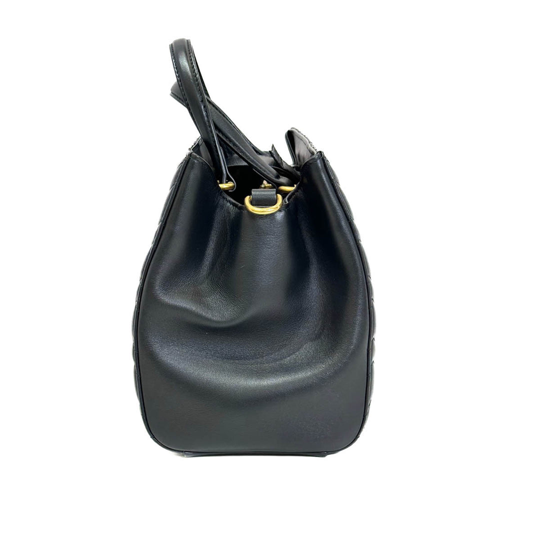 Gucci Black Small Marmont Top Handle Bag - Jiaxyk
