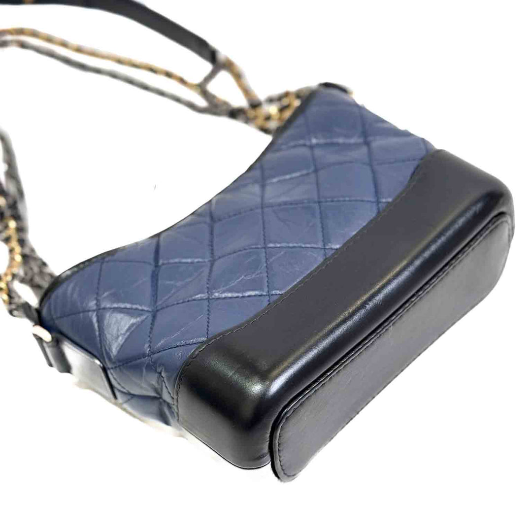 Chanel Blue Small Gabrielle Bag - Jiaxyk