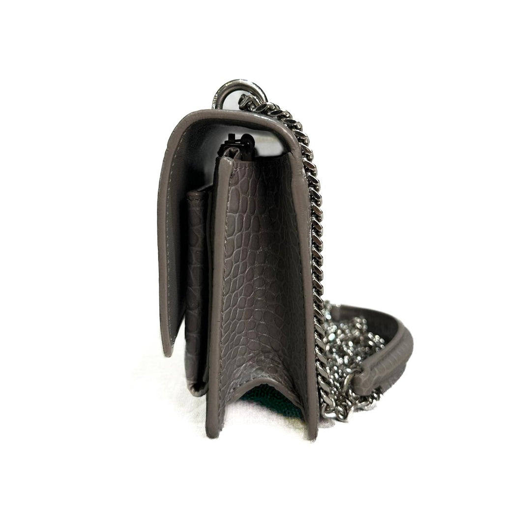 Saint Laurent Mini Grey Sunset Bag - Jiaxyk