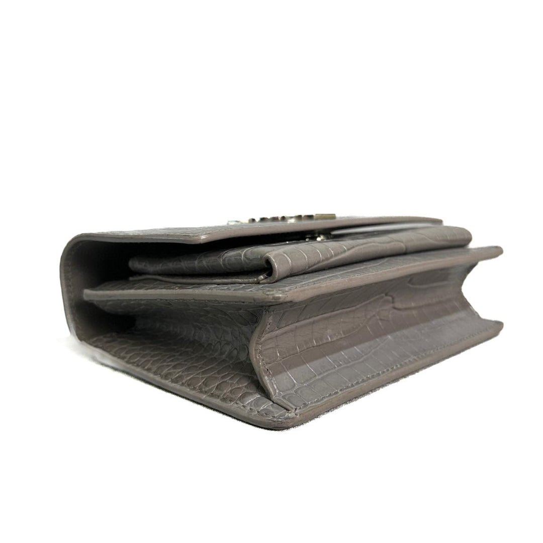 Saint Laurent Mini Grey Sunset Bag - Jiaxyk