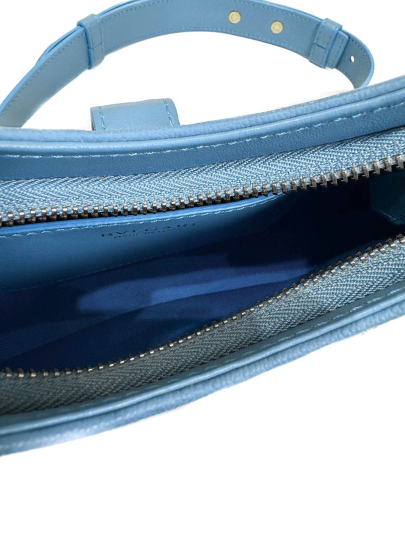 Bvlgari Blue Mini Serpenti Ellipse Hobo Bag - Jiaxyk