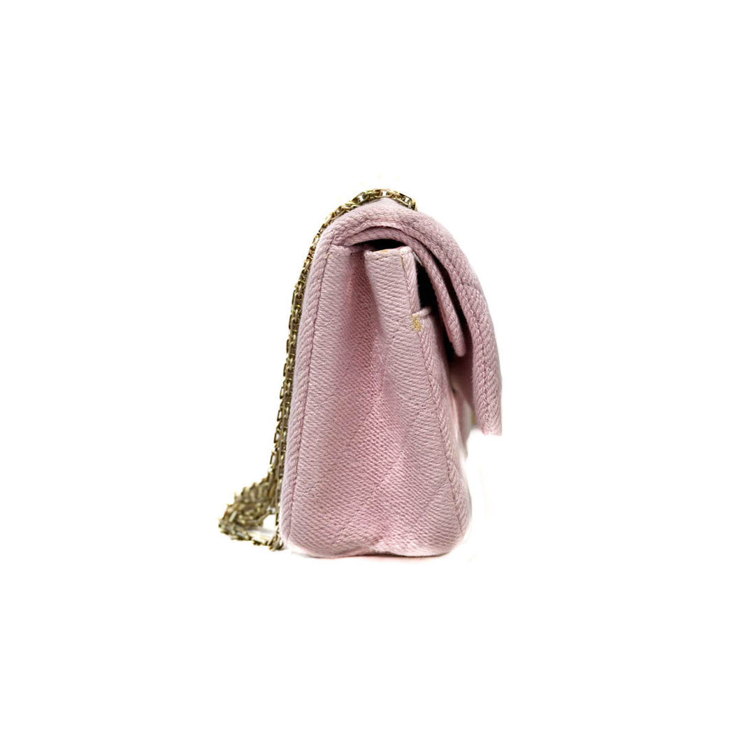 Chanel Large Sakura Pink Denim Reissue 2.55 Bag - Jiaxyk