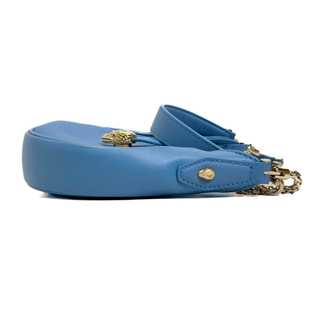 Bvlgari Blue Mini Serpenti Ellipse Hobo Bag - Jiaxyk