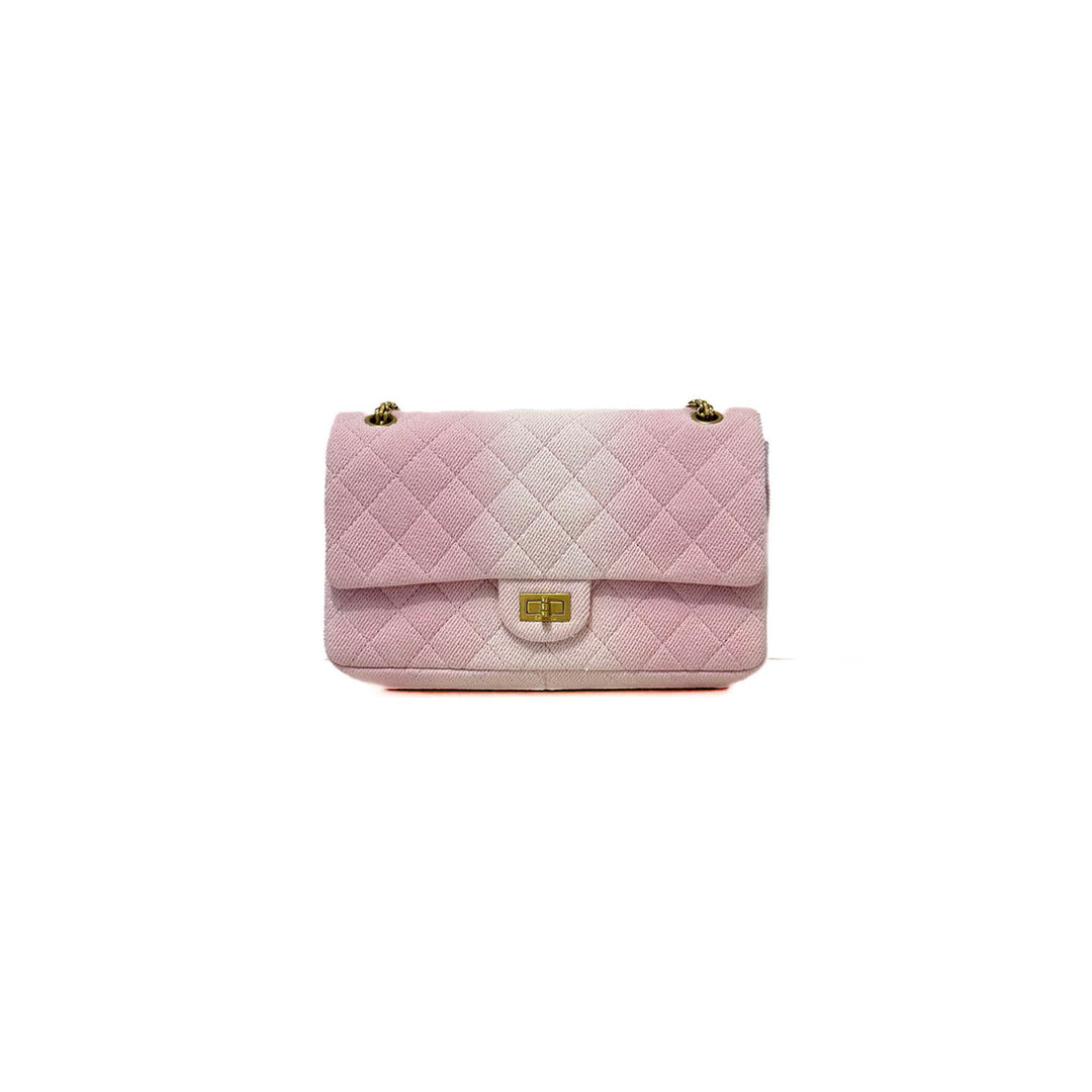 Chanel Large Sakura Pink Denim Reissue 2.55 Bag - Jiaxyk