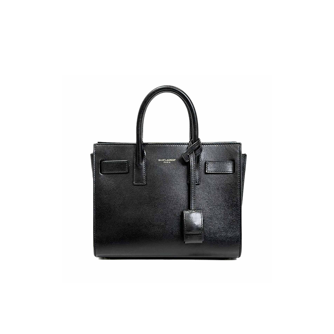 YSL Black Mini Sac De Jour Bag - Jiaxyk