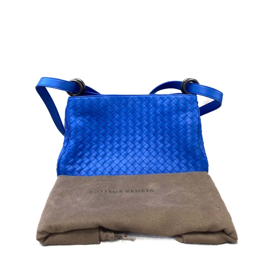 Bottega Veneta Small Blue Tote Bag - Jiaxyk