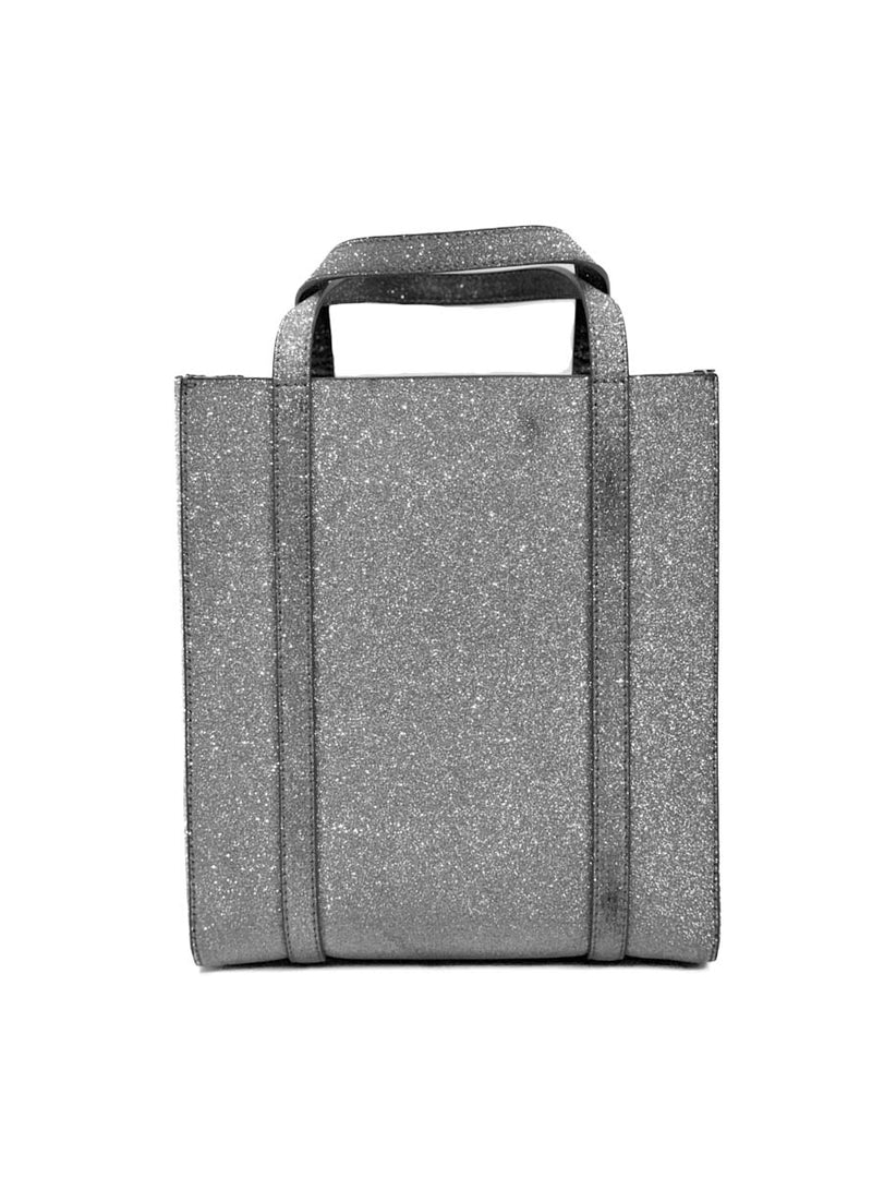 Balenciaga Silver Metalic Tote Shopping Bag - Jiaxyk