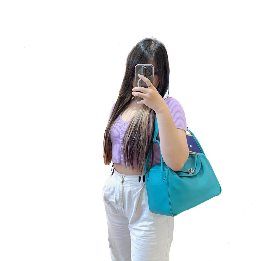 Hermes Lindy 30 Swift Blue Paon - Jiaxyk