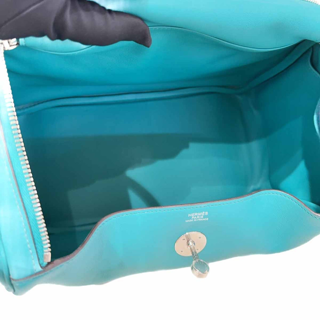 Hermes Lindy 30 Swift Blue Paon - Jiaxyk