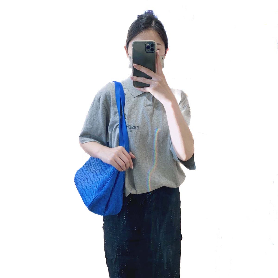 Bottega Veneta Small Blue Tote Bag - Jiaxyk