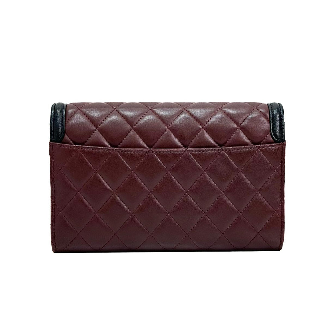 Chanel Burgundy WOC Bag - Jiaxyk