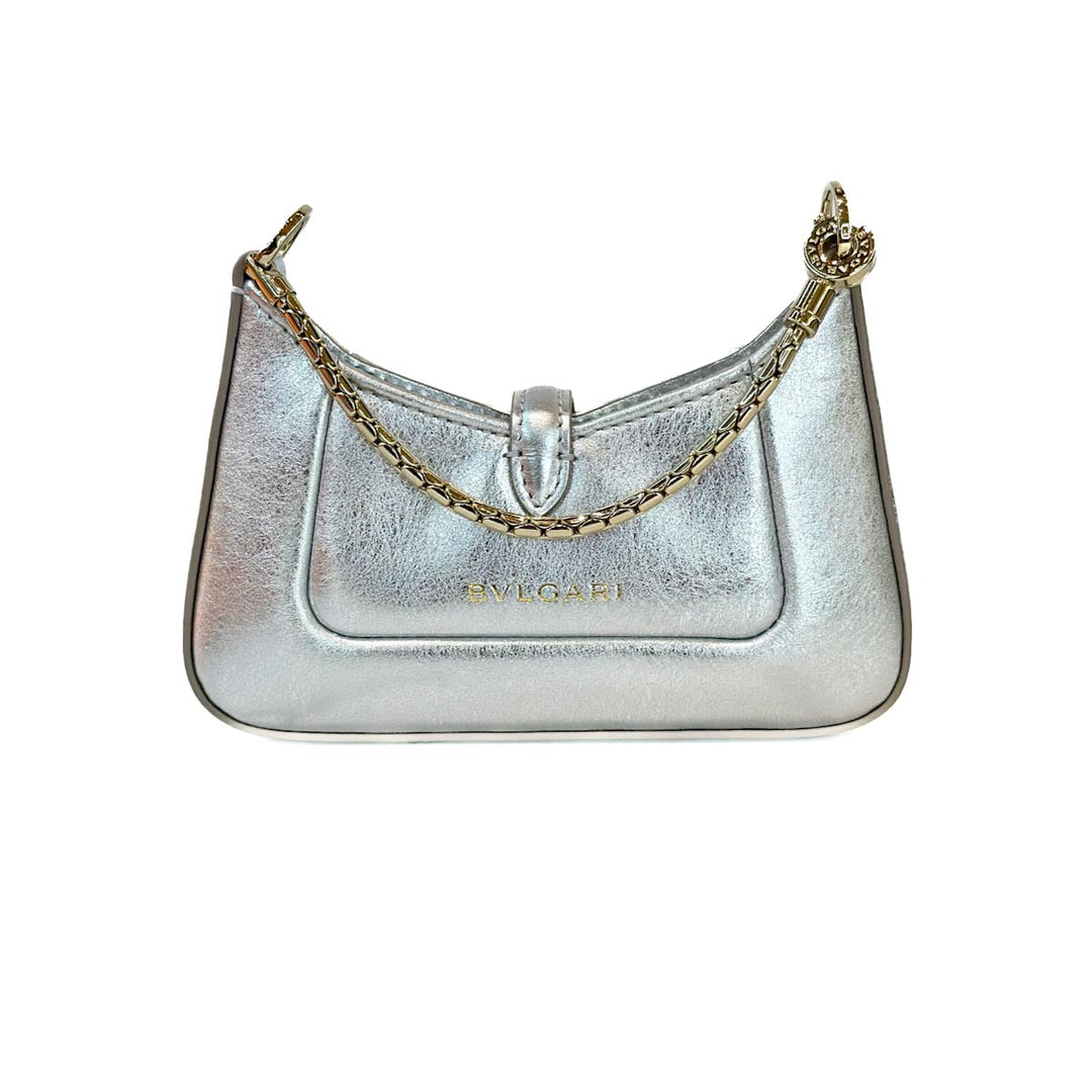 Bvlgari Sliver Micro Serpenti Baia Bag - Jiaxyk