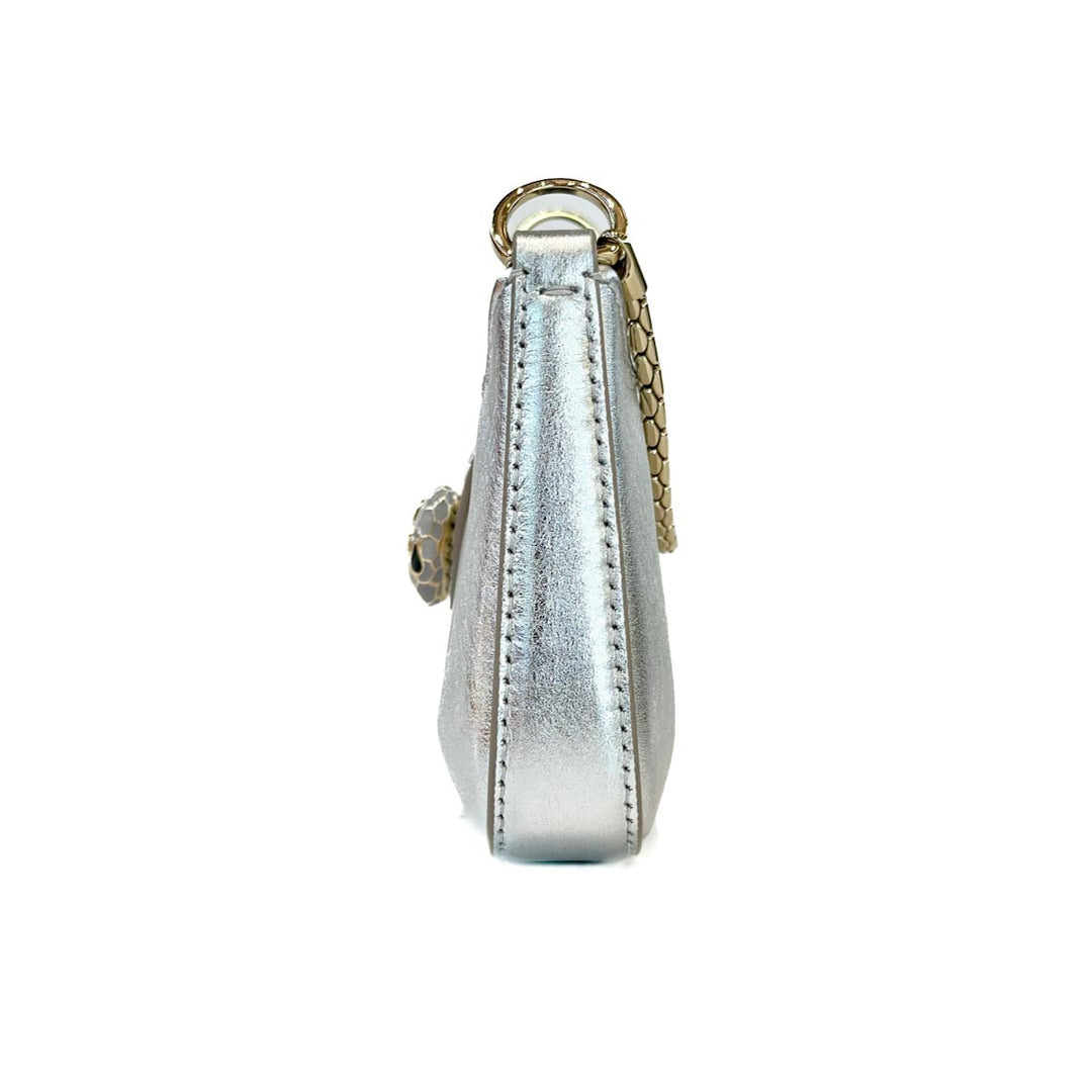 Bvlgari Sliver Micro Serpenti Baia Bag - Jiaxyk