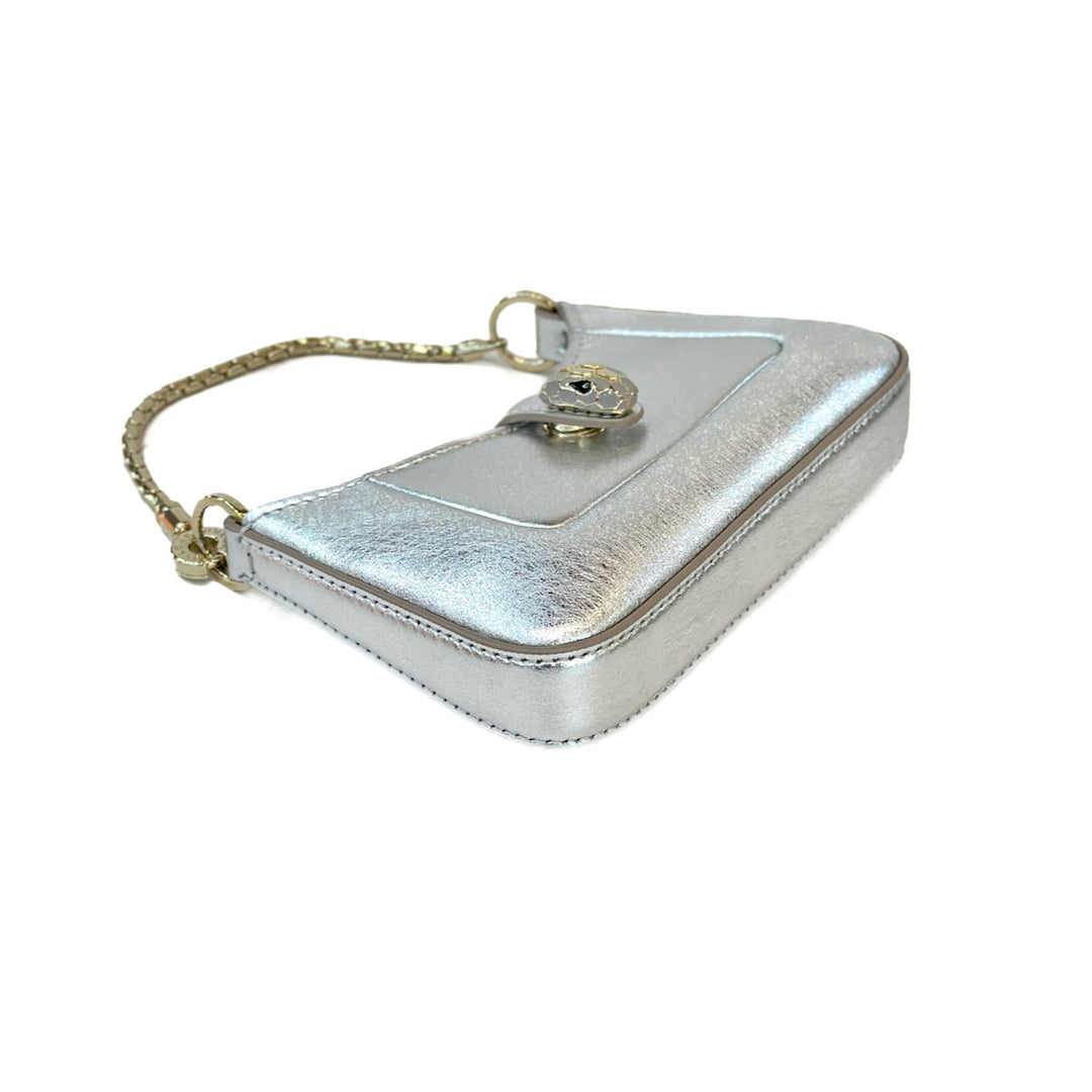 Bvlgari Sliver Micro Serpenti Baia Bag - Jiaxyk