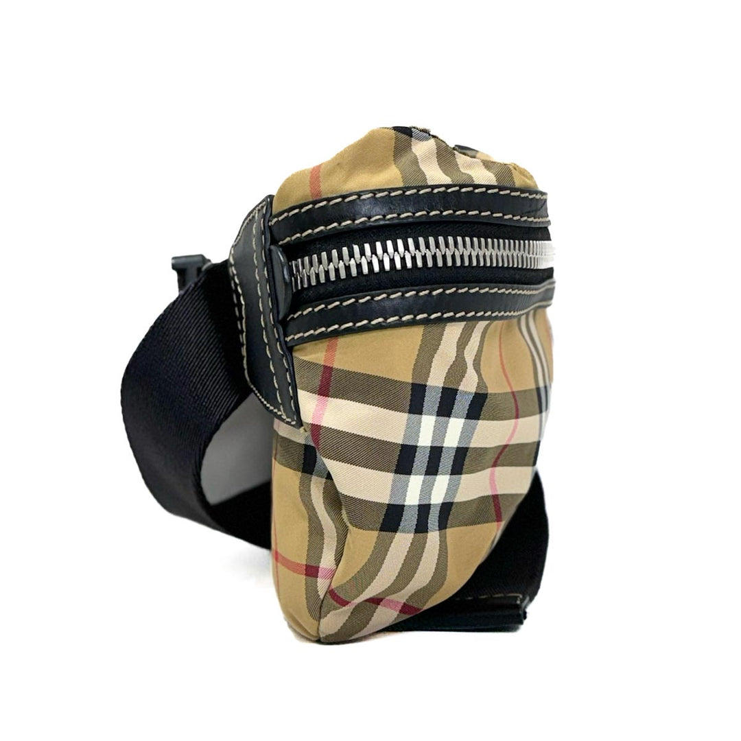 Burberry Nylon Check Belt Bag - Jiaxyk