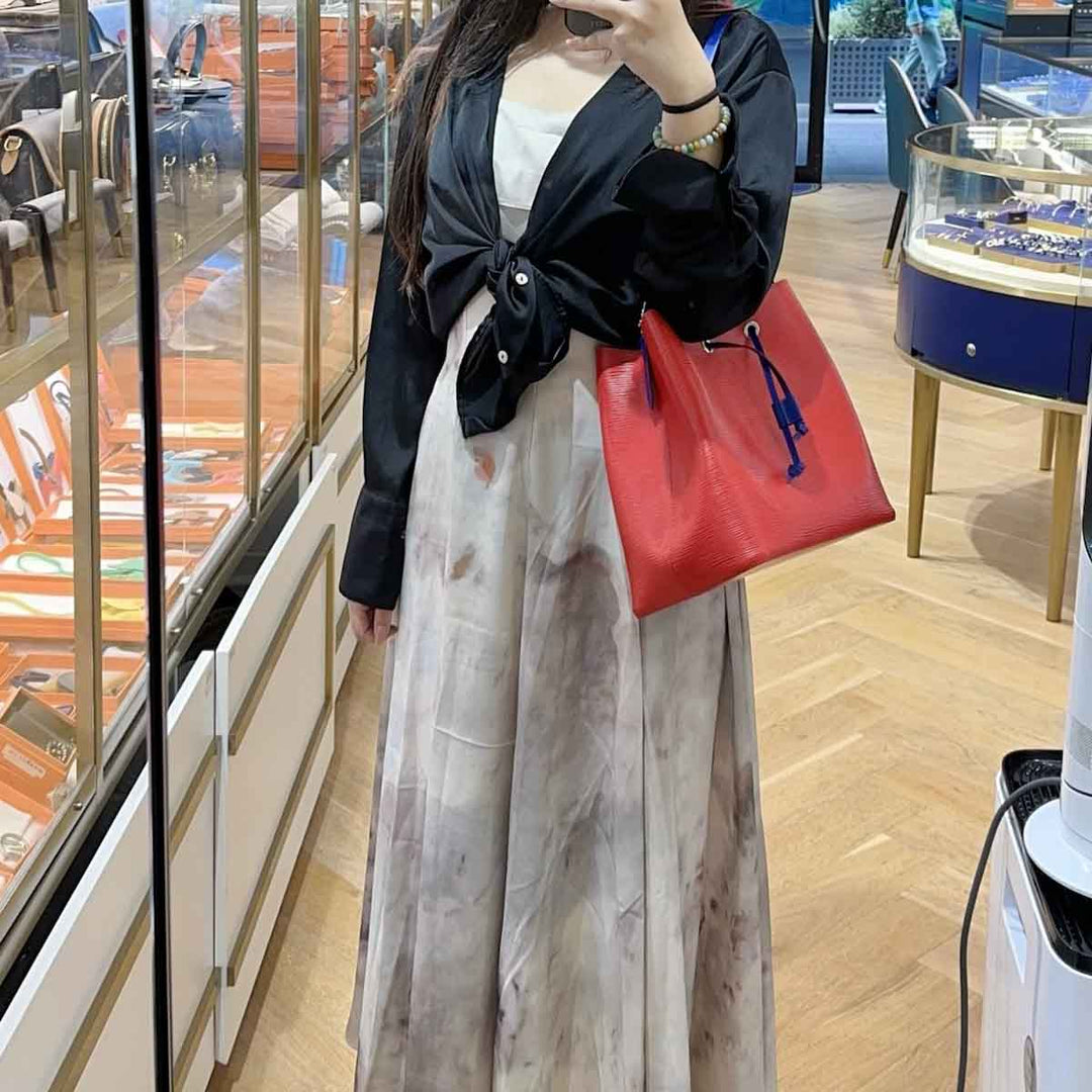 Louis Vuitton Red Epi Neo Noe Bag - Jiaxyk