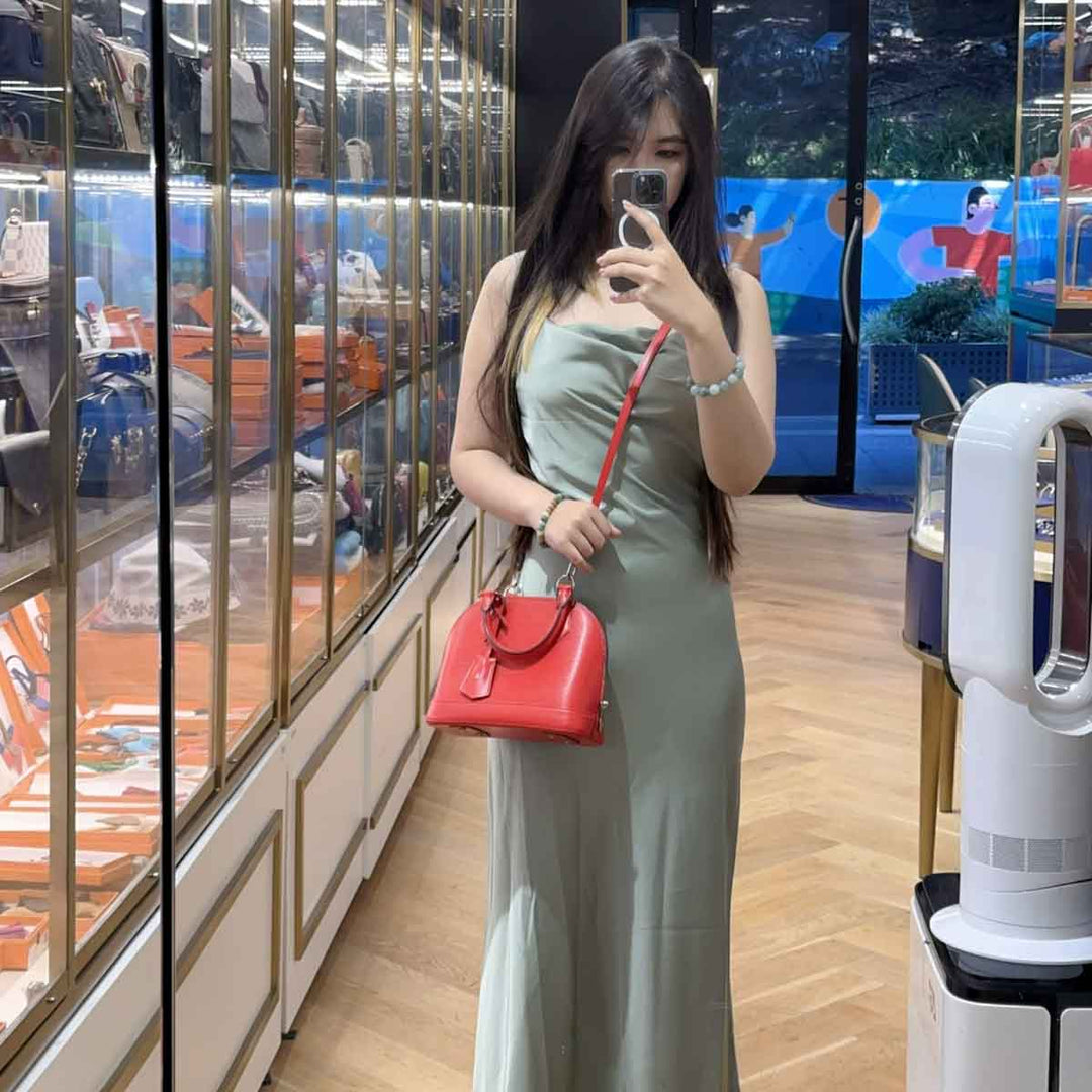 Louis Vuitton Red Epi Alma BB Bag - Jiaxyk