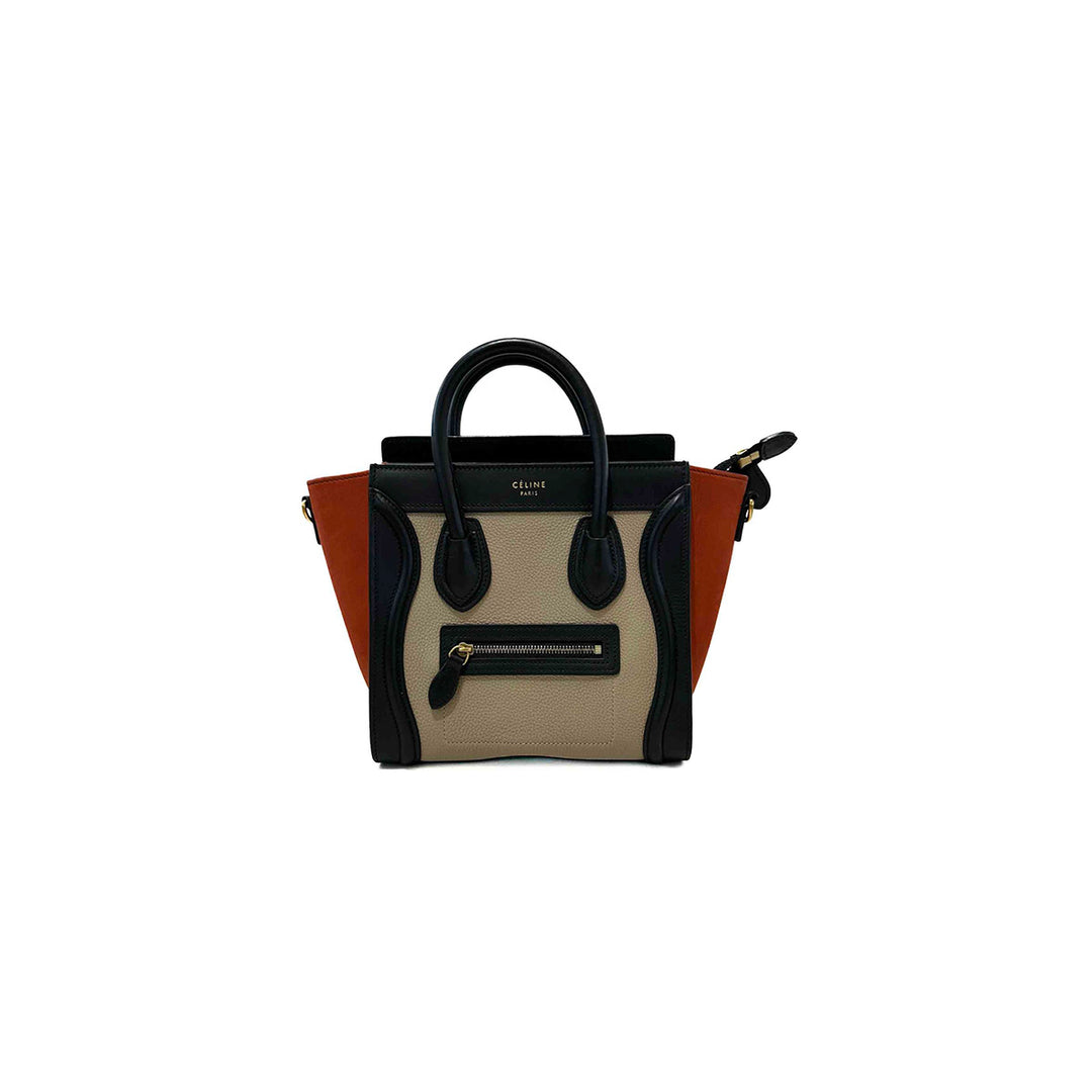Celine Multicolour Nano Luggage Bag - Jiaxyk
