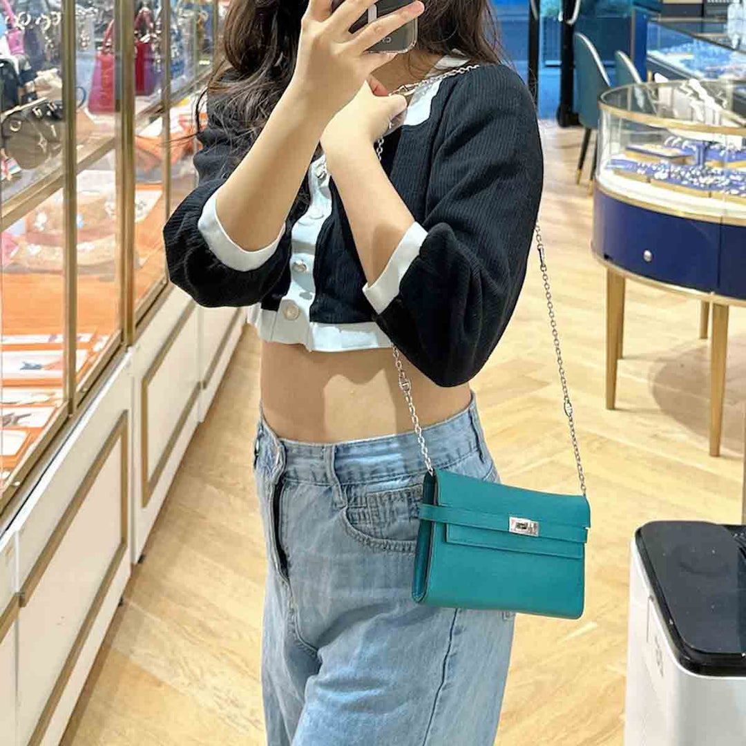 Hermes Green Long Kelly Wallet - Jiaxyk