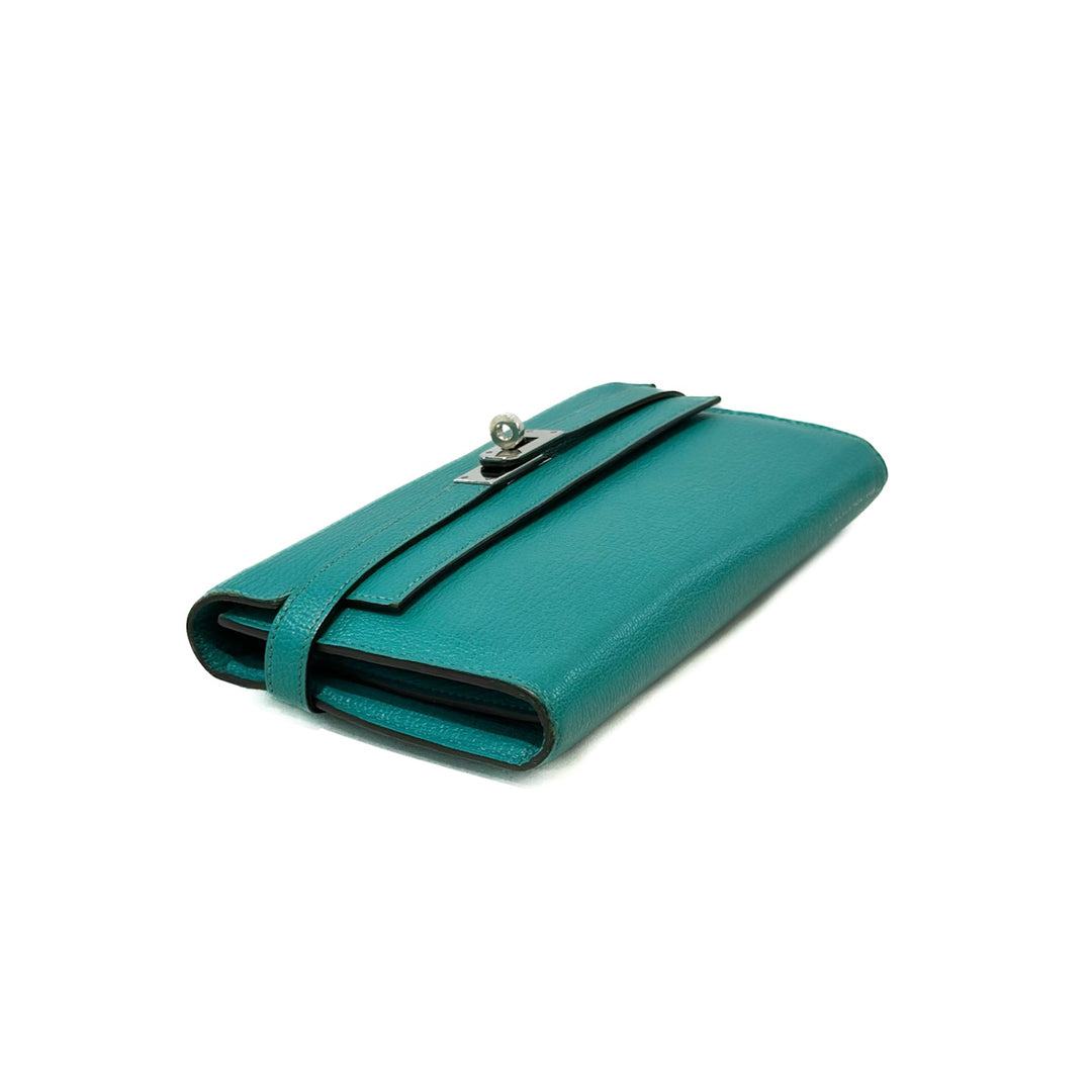 Hermes Green Long Kelly Wallet - Jiaxyk