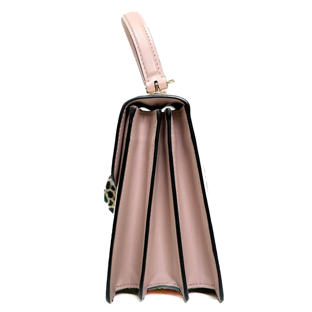 Bvlgari Pink Serpenti Forever Top Handle Bag - Jiaxyk
