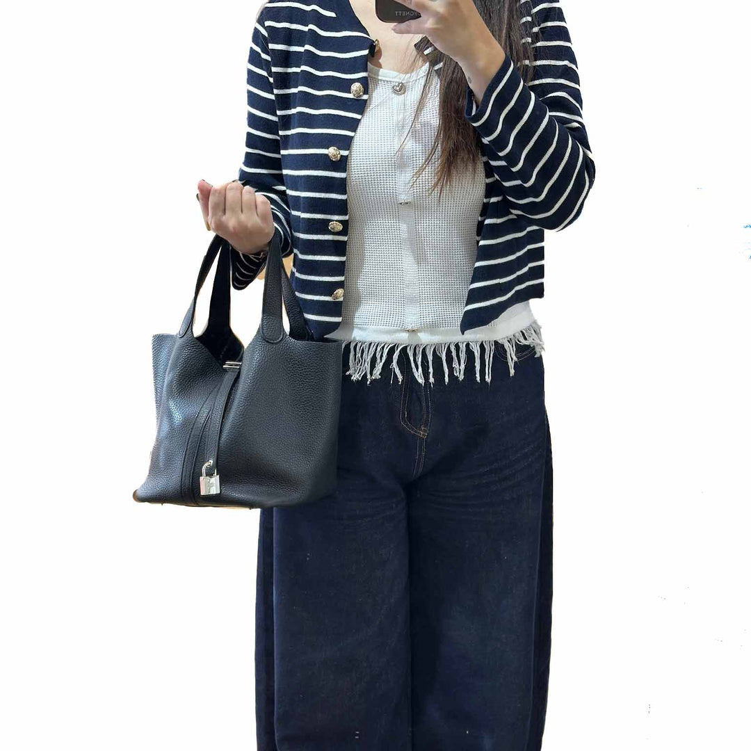 Hermes Picotin 22 Black Y - Jiaxyk