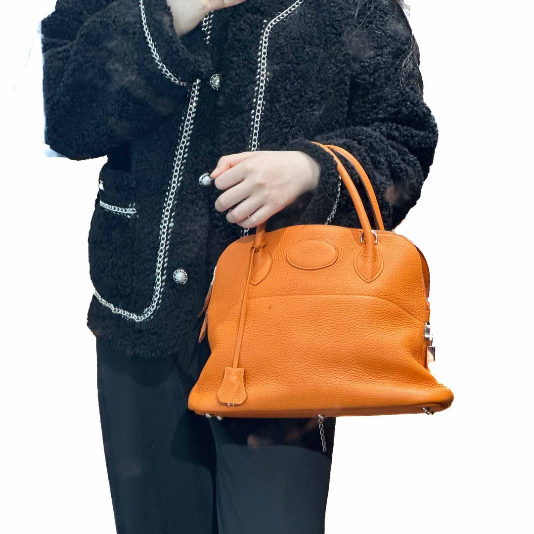Hermes Orange Bolide Bag 31 - Jiaxyk