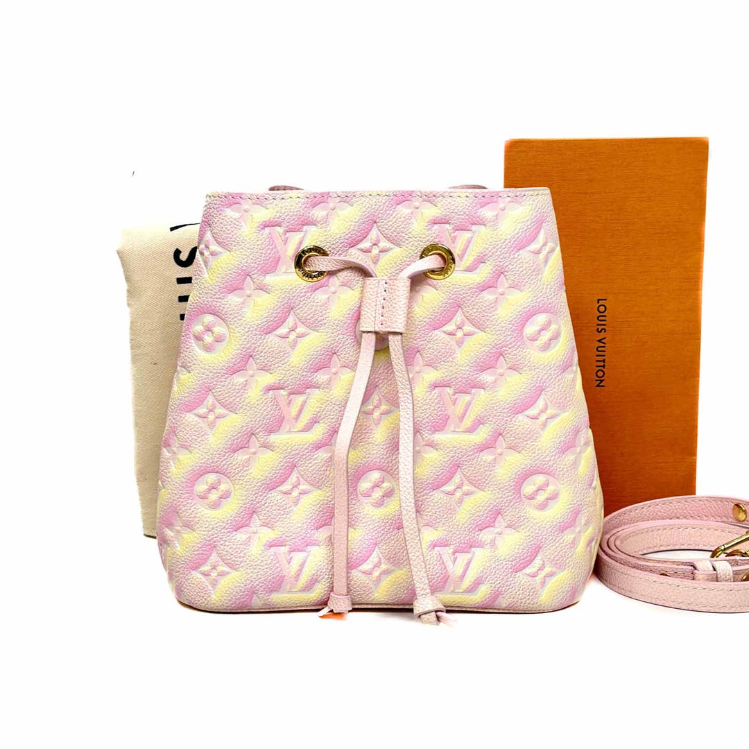 Louis Vuitton Pink/Yellow Neo Noe BB Bag - Jiaxyk