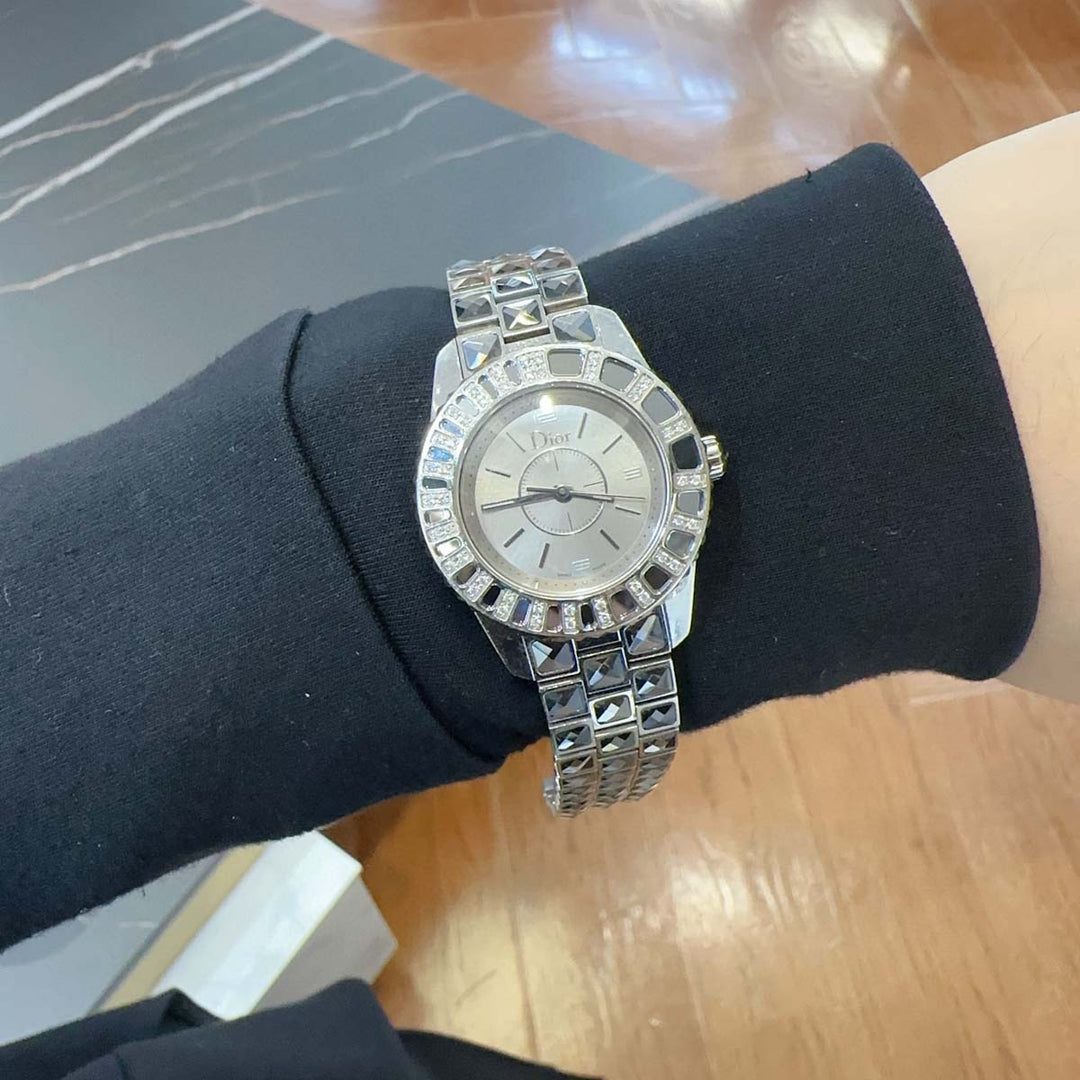 Dior Christal Ladies Watch with Diamonds Quartz 28MM - Jiaxyk